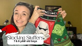 Stocking Stuffer Ideas || 7 Year Old Boy & 6 Year Old Boy