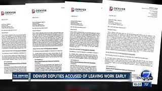 Denver Sheriff Department suspends 3 deputies, sergeant over time card fraud