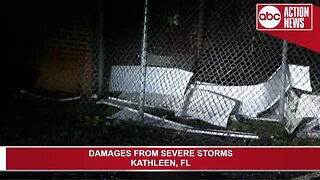 Severe weather damages Polk County