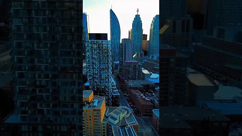 Toronto from above #above #view #toronto #cntowerview