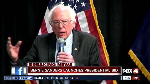Bernie Sanders announces 2020 presidential bid