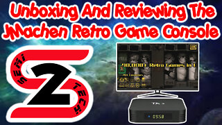 Unboxing & Reviewing The JMachen Retro Game Console Built in 90,000+ Classic Games - Must Have