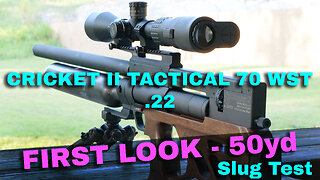 Cricket 2 Tactical 70 WST Range Review and Shooting
