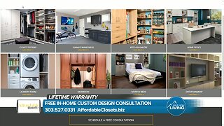 Affordable Closets-Custom Design Consultation