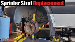 Mercedes Benz Sprinter front strut/ shock REPLACEMENT (Bilstein) | AnthonyJ350