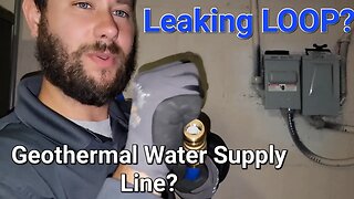 Geothermal Water Supply Line Install #geothermal #waterline #hvac