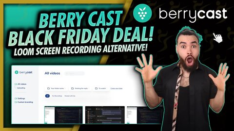 BerryCast Review & Guide 🎥 [70% Black Friday Sales] Screen Recording Loom & VidYard Alternative