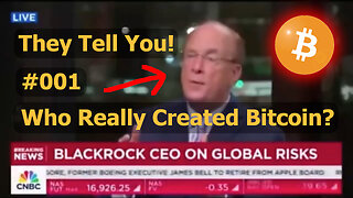Who Really Created Bitcoin - They Tell You! #001