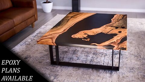 $15,000 Epoxy Coffee Table