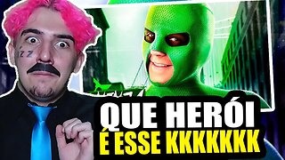 PASTOR REACT Eu Não Sei Voar | Libélula (Super-Herói: O Filme) | Ninja