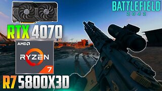 Battlefield 2042 : RTX 4070 + R7 5800X3D | 4K - 1440p - 1080p | Ultra + RT On + DLSS