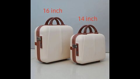 Portable Travel Hand Luggage Cosmetic Case With Password