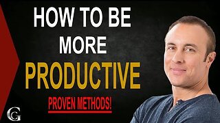 How To Be More Productive
