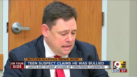 Lakota East terroristic threats suspect was bullied, attorney says