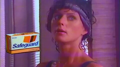 "Give your body your best with Safeguard" Seductive 80's TV Commercial