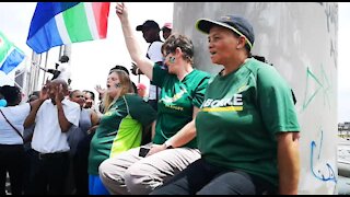 SOUTH AFRICA - Johannesburg - Springbok Rugby World Cup Trophy Tour (Video) (XrG)