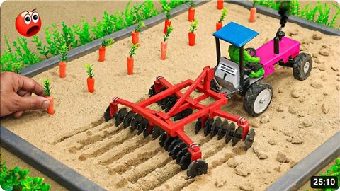 top most creative diy tractor PART-3 plough machine science project