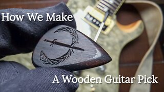 Making Wooden Guitar Picks