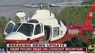 Hiker body recovered on Lookout Mountain