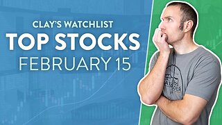 Top 10 Stocks For February 15, 2023 ( $PLTR, $BWV, $SRNE, $AMST, $AMC, and more! )