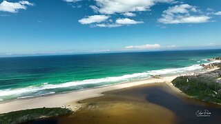 Betka River & Beach 28 March 2023 by drone 4k
