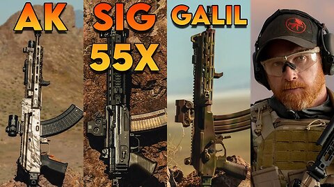 AK vs Galil vs Sig 551 - AK Battle Royal