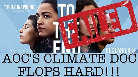 SANG REACTS: AOC'S CLIMATE DOCUMENTARY BOMBS AT THE THEATERS