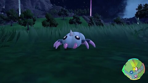 Shiny Spinarak Evolving Into Shiny Ariados