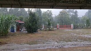 this is what heavy rain looks like in thailand