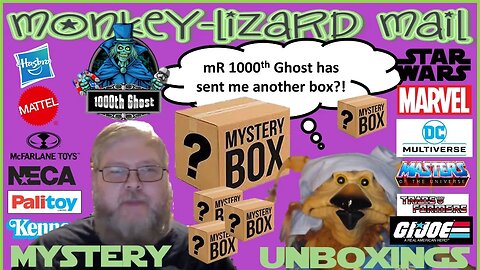 LIVE MYSTERTY TOY UNBOXINGS, including another box from @1000thGhost - thank u xxx