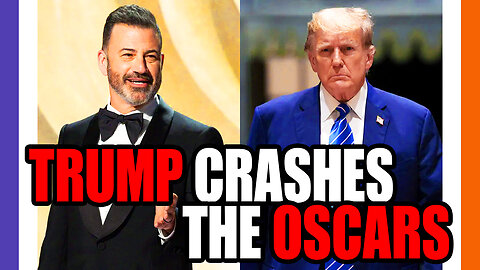 Jimmy Kimmel Gives Trump Air Time During The Oscars