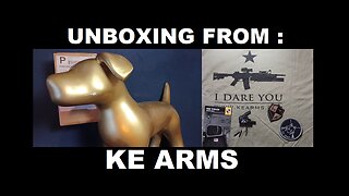 UNBOXING: KE Arms. DMR Trigger Gen 3 Curved ( AR15 / M4 / M16 / AR10 ), Patches, T-Shirt