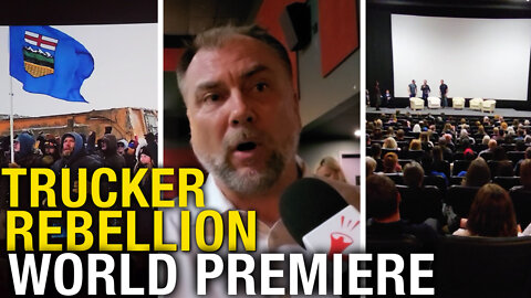 Hundreds come to Calgary to see the premiere of 'Trucker Rebellion'
