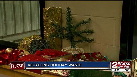 Recycling holiday waste