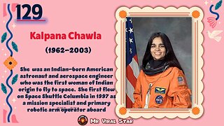 Kalpana Chawla (1962-2003) | TOP 150 Women That CHANGED THE WORLD | Short Biography