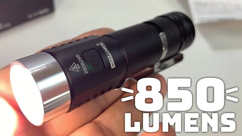 NITENUMEN C9 850 Lumens Rechargeable CREE LED Flashlight Review
