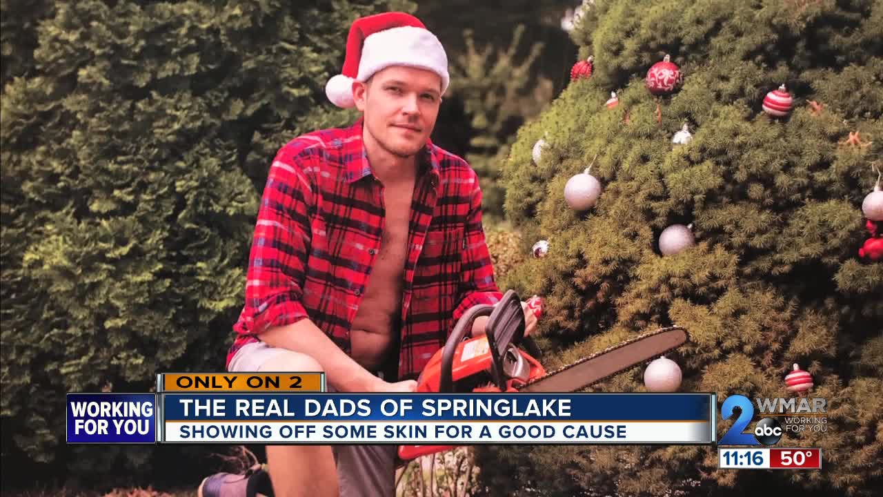 The 'Dad's of Springlake' show off some skin for a good cause