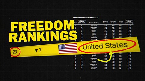 The U.S. is NOT the freest country