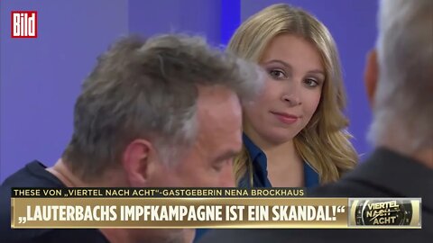 „Lauterbachs Impfkampagne ist ein Skandal“ Nena Brockhaus bei Viertel nach Ach