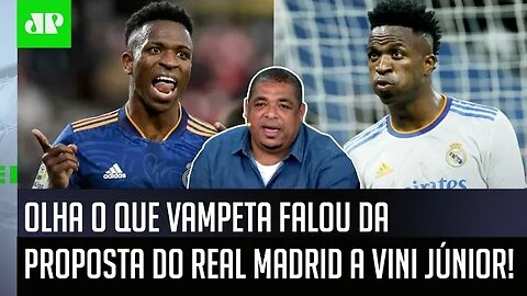 "POR%@! Se EU FOSSE o Vinicius Júnior..." Real Madrid TOMA ATITUDE, e Vampeta FALA TUDO!