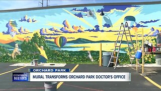 Mural transforms Orchard Park doctor's office