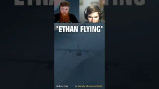 Ethan doesn't know how to fly