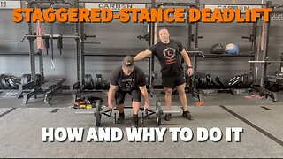 How to do Staggered Stance Deadlift | Why You Should Do Them