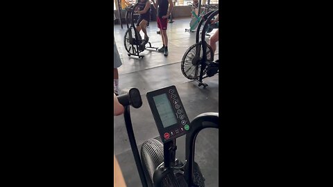 1 mile assault bike sprint