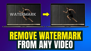 How to Remove Watermark from a Video (2 Easy Methods) | Video Watermark Remover
