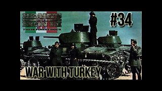 Hearts of Iron 3: Black ICE 9 - 34 (Italy) War with Turkey starts