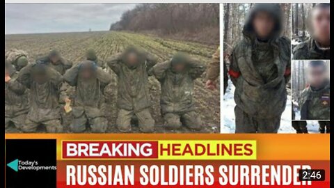 OVER 1000 RUSSIAN SOLDIERS CAPTURED IN MARIUPOL-Ukraine has taken 1000 of Putin's soldiers prisoner