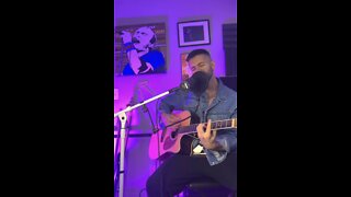Phil Collins - Something Happened On The Way To Heaven - acoustic cover by Chuckie Brown