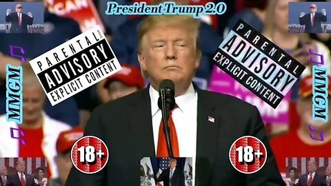 President Trump 2024 { EXPLICIT } "Cazar Beats Sad Rap ▪︎ O.G Panda Beats GANGSTER" Edited by 🎵MMGM🎵