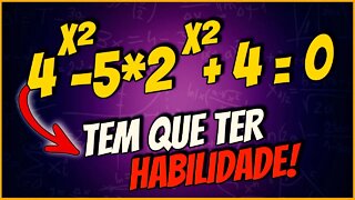 COMO RESOLVER EQUAÇÃO EXPONENCIAL ( PASSO A PASSO ) | SUBSTITUIÇÃO DE VARIÁVEL #proftheago